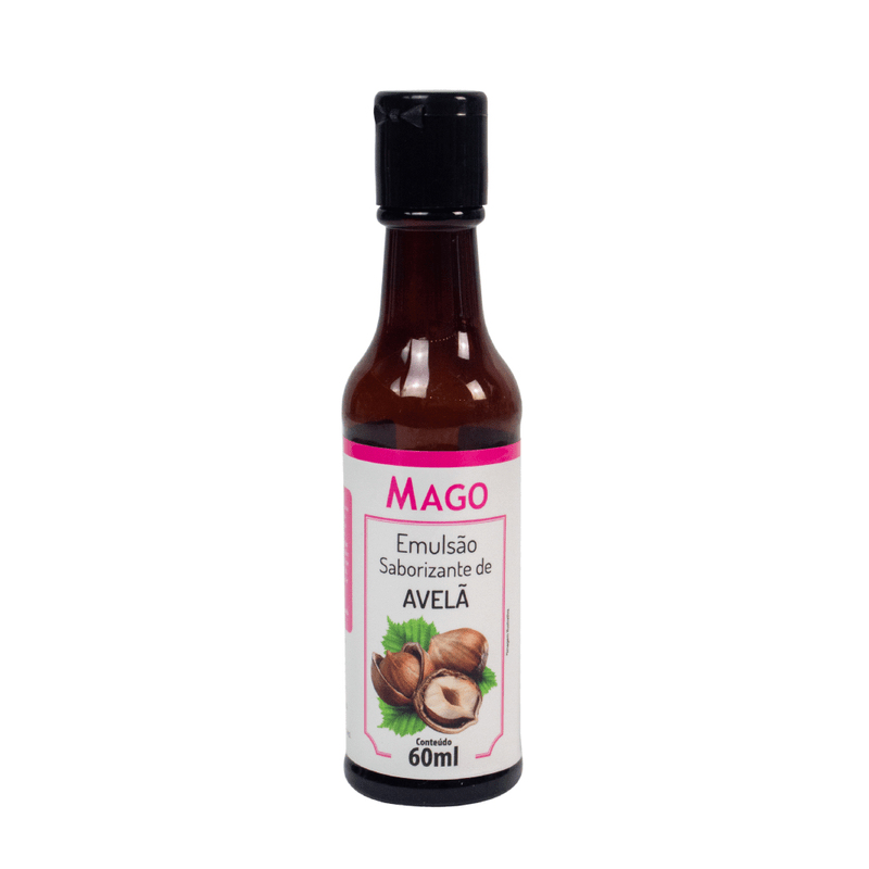 EMULSÃO SABORIZANTE AVELÃ MAGO 60 ML - DaCidadeShop