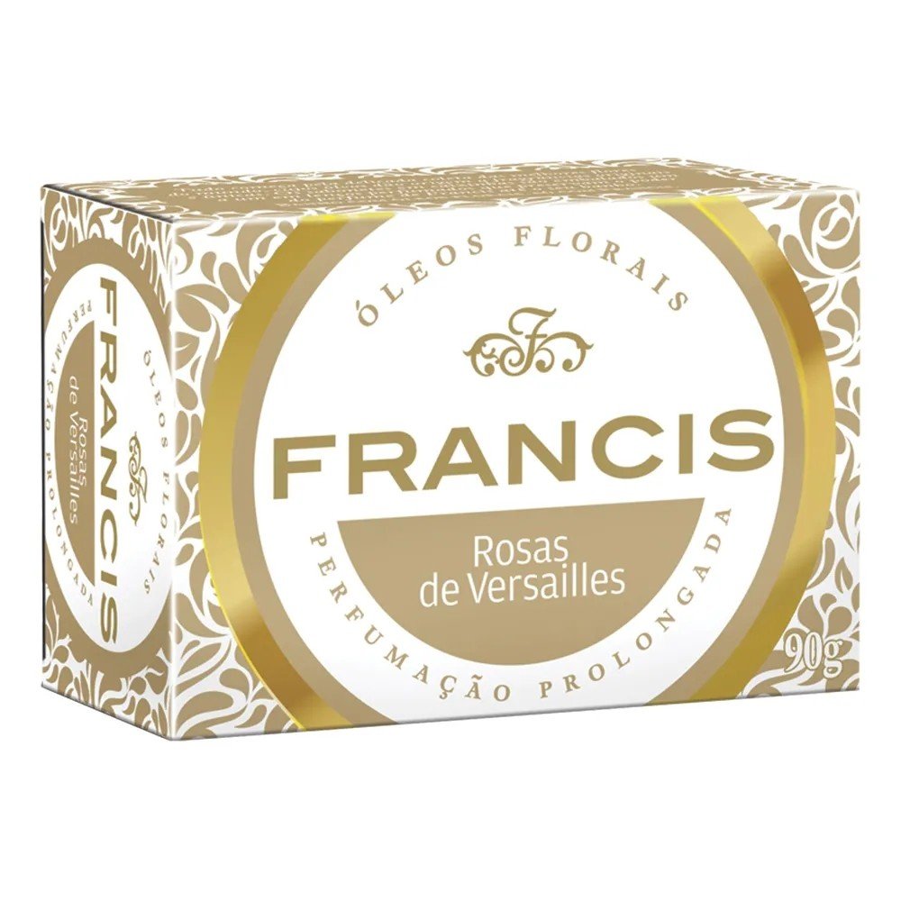 sabonete francis rosas de versailles - DaCidadeShop