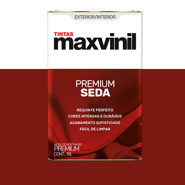 TINTA PREMIUM SEDA ACRÍLICO ACETINADO - DaCidadeShop