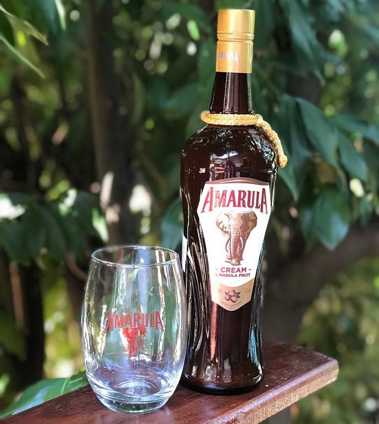 Amarula que acompanha copo de vidro  - DaCidadeShop