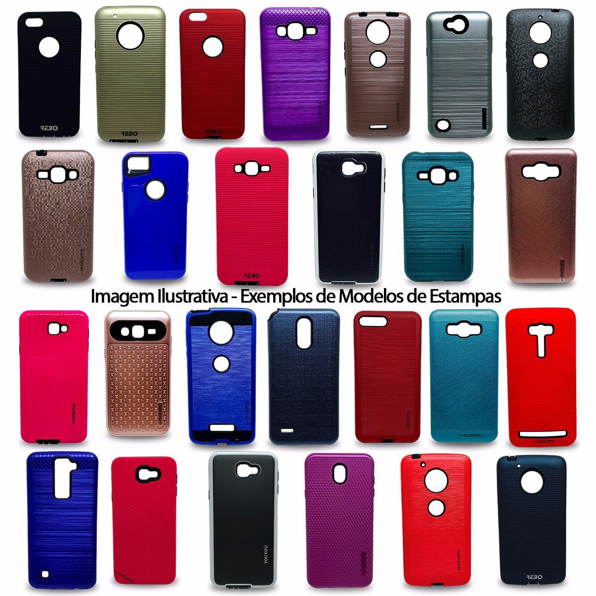 Capas para celulares  - DaCidadeShop