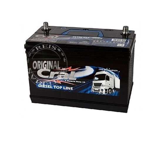 Bateria Cral 120 amperes - DaCidadeShop