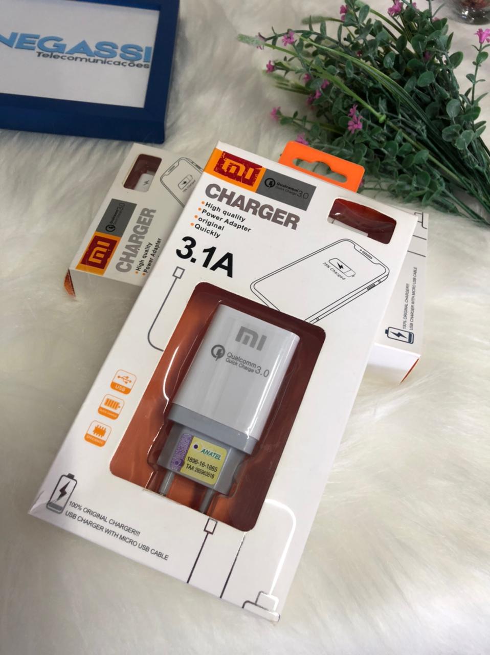 CARREGADOR ORIGINAL XIAOMI 3.1 A - DaCidadeShop
