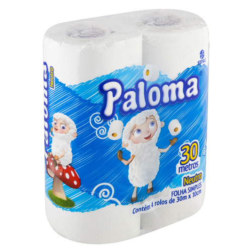 Papel Higiênico Paloma - DaCidadeShop