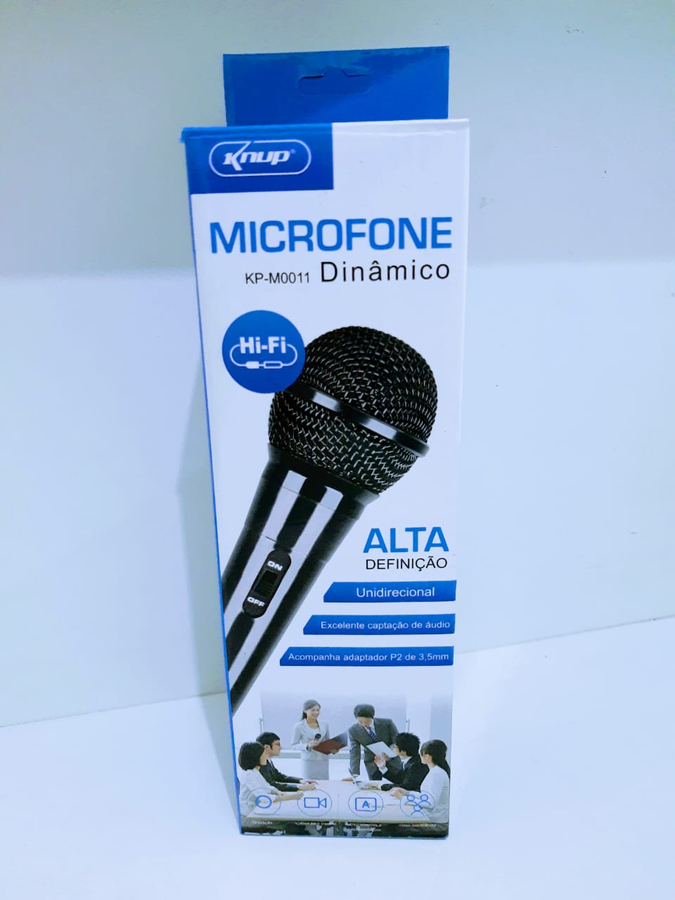 Microfone Dinâmico Knup LP-M0011 - DaCidadeShop