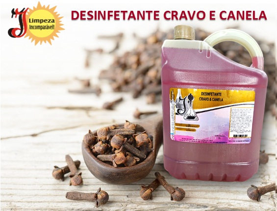 Desinfetante cravo e canela  - DaCidadeShop