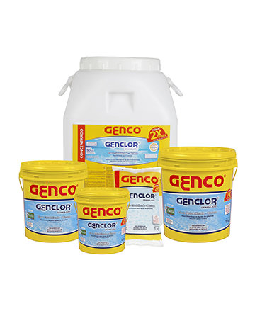 Cloro Granulado Genclor Estabilizado Genco 1kg - DaCidadeShop
