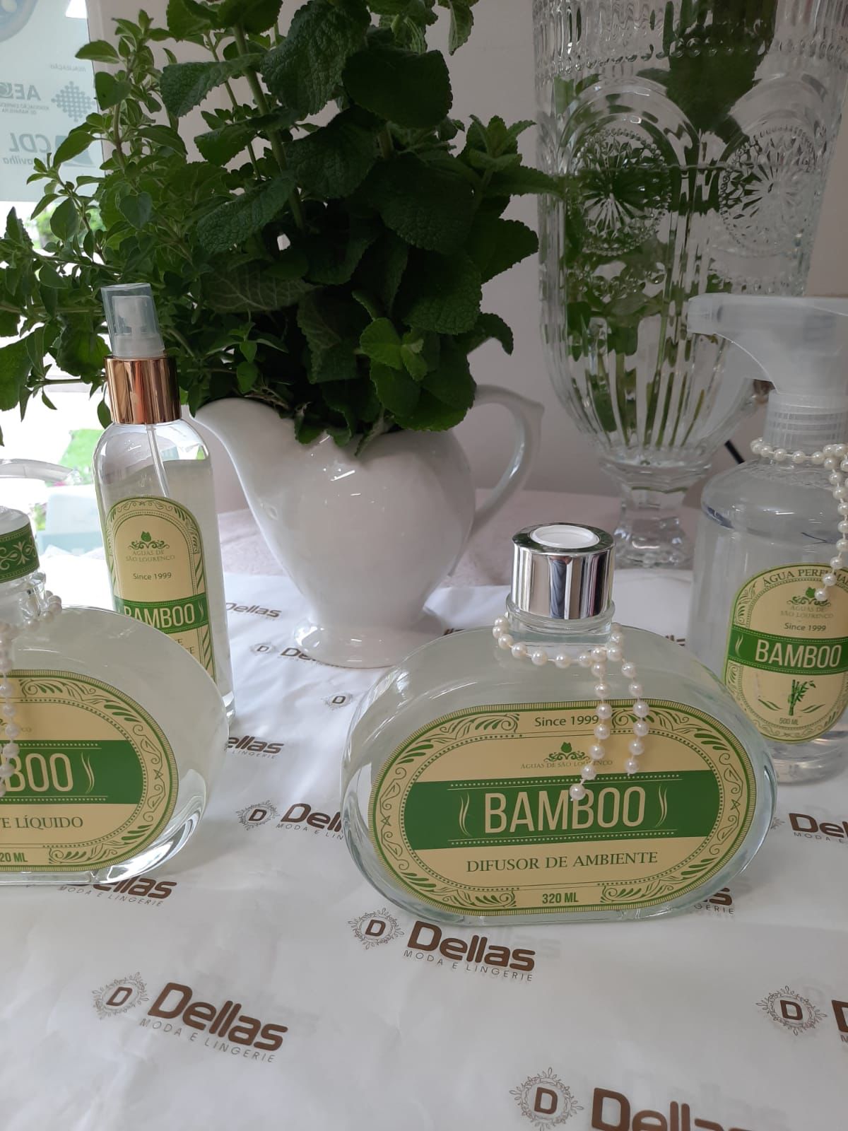 Difusor de Ambiente de Bamboo - DaCidadeShop