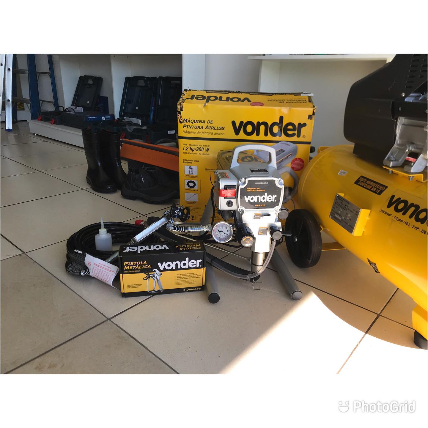 Maquina de pintura  - DaCidadeShop