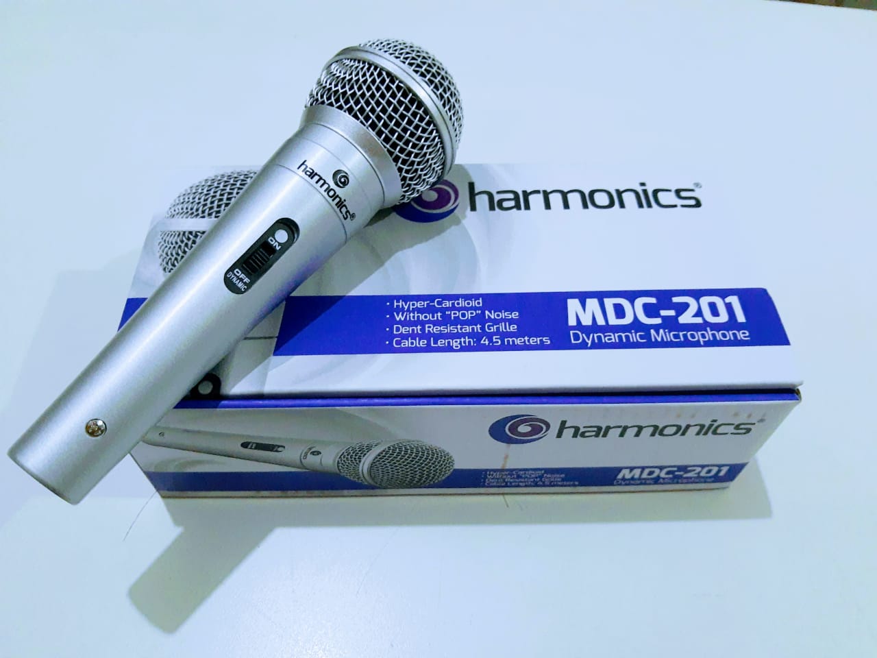 Microfone Harmonics MDC-201 - DaCidadeShop