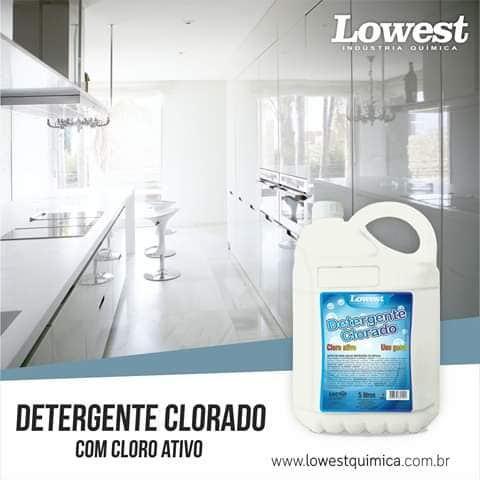 Detergente clorado - DaCidadeShop