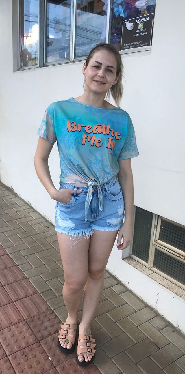 Short e blusa - DaCidadeShop