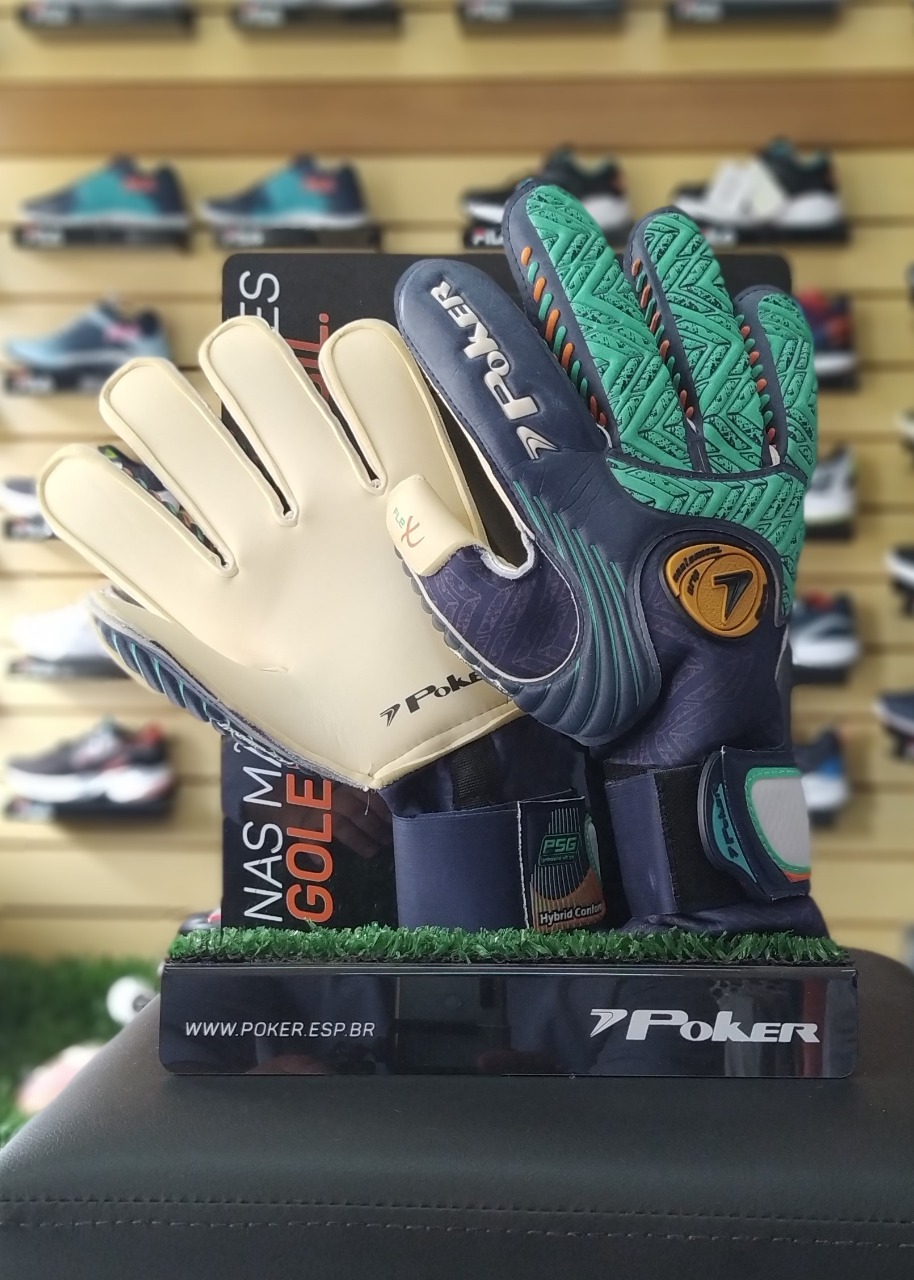 Luvas de Goleiro Poker - DaCidadeShop