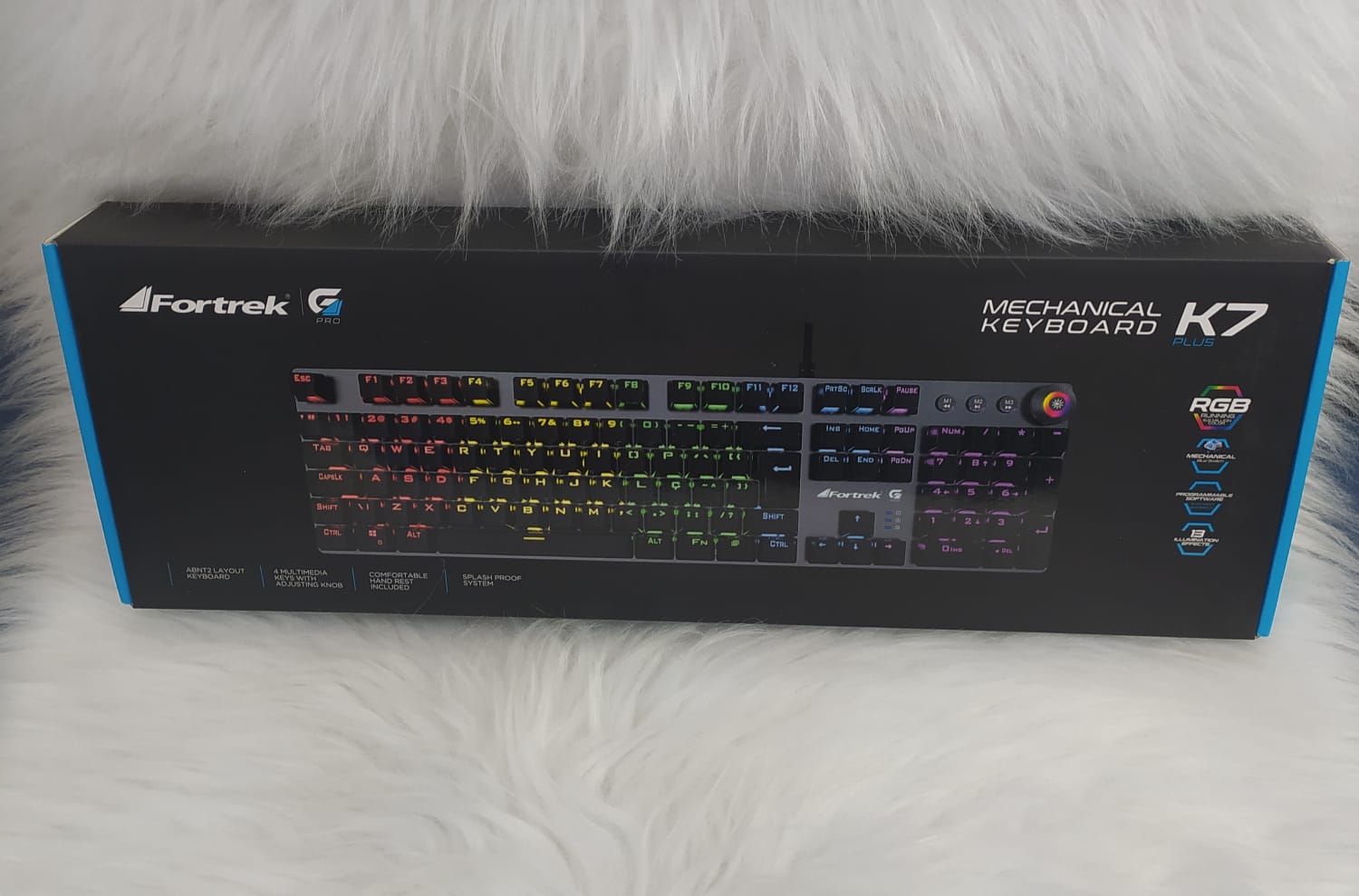 Teclado Fortrek Mechanical Keyboard K7 - DaCidadeShop