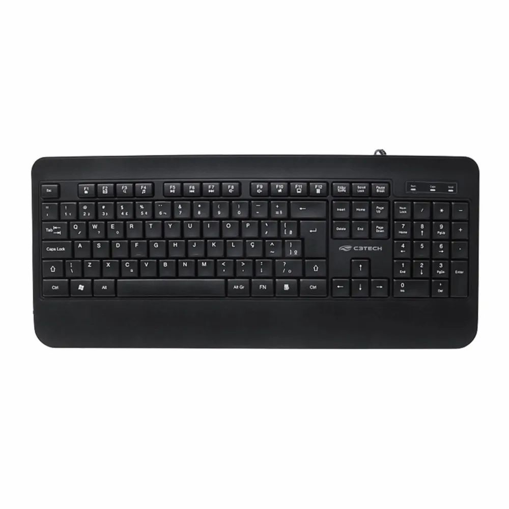 Teclado Multimídia USB C3tech KB - M100   - DaCidadeShop