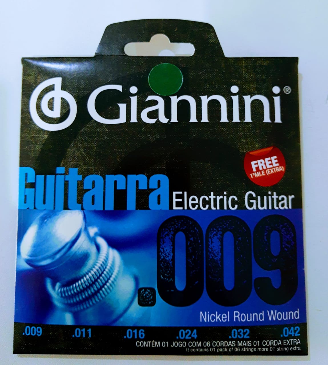 Cordas Giannini Para Guitarra 009 - DaCidadeShop