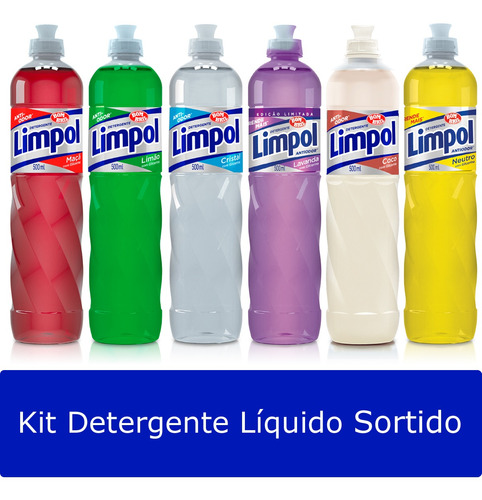 Detergente Limpol  - DaCidadeShop