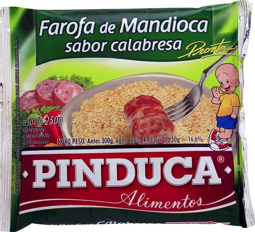 Farofa de mandioca Pinduca - DaCidadeShop