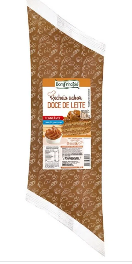 RECHEIO DOCE DE LEITE BOM PRINCÍPIO 1,01KG - DaCidadeShop