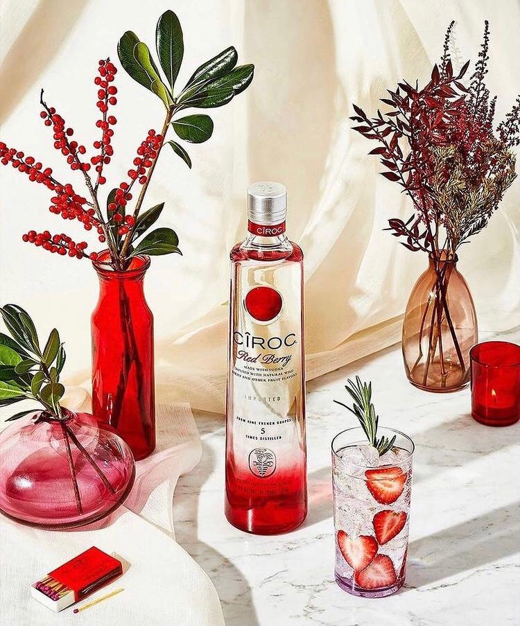 Vodka Ciroc Red Berry  - DaCidadeShop