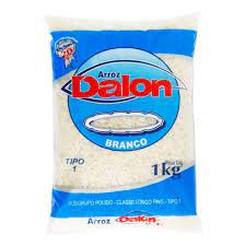 Arroz Dalon Branco 1 kg - DaCidadeShop