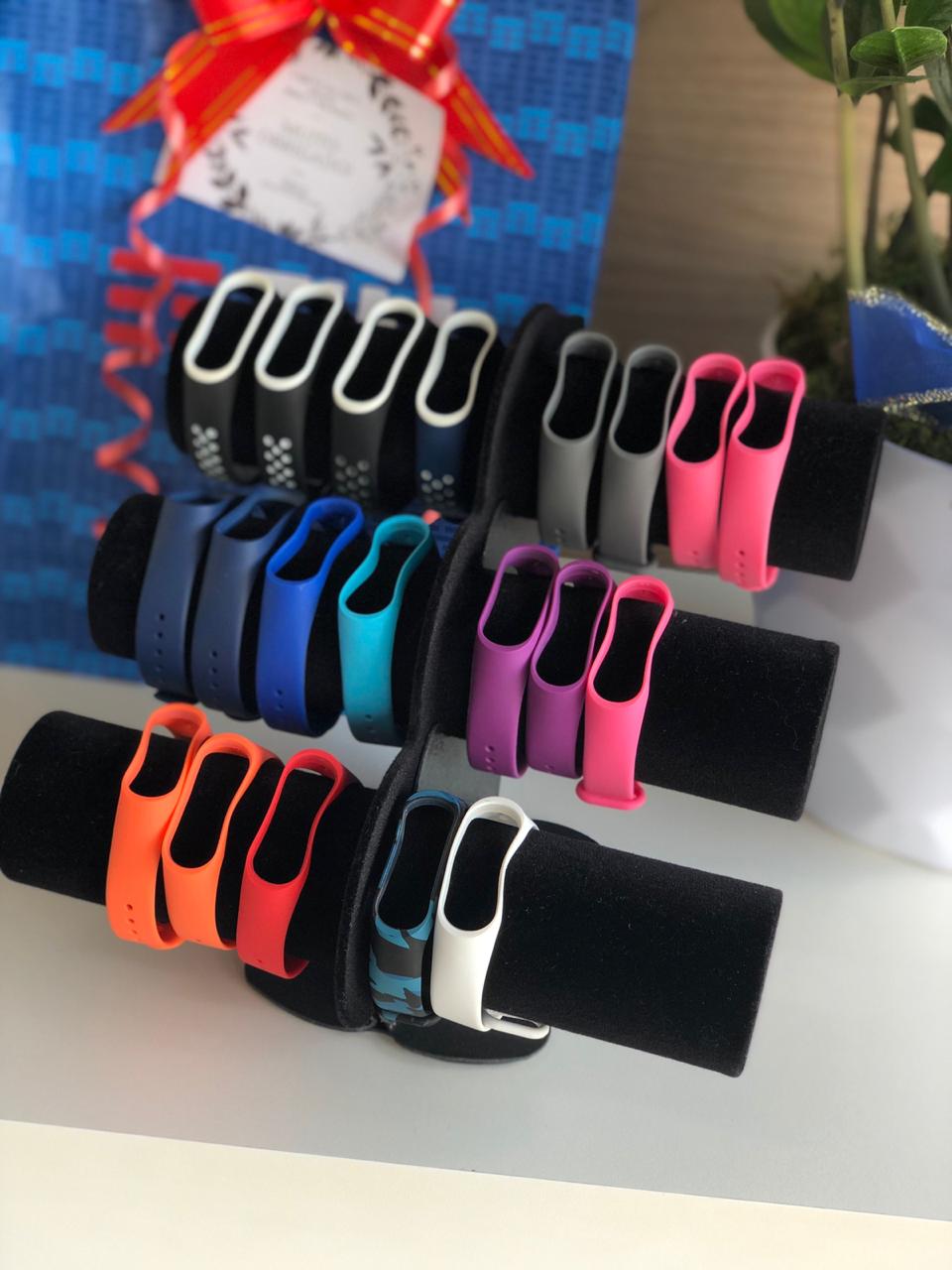 PULSEIRAS COLORS PARA RELÓGIOS INTELIGENTE XIAOMI MI BAND 3 E 4 - DaCidadeShop