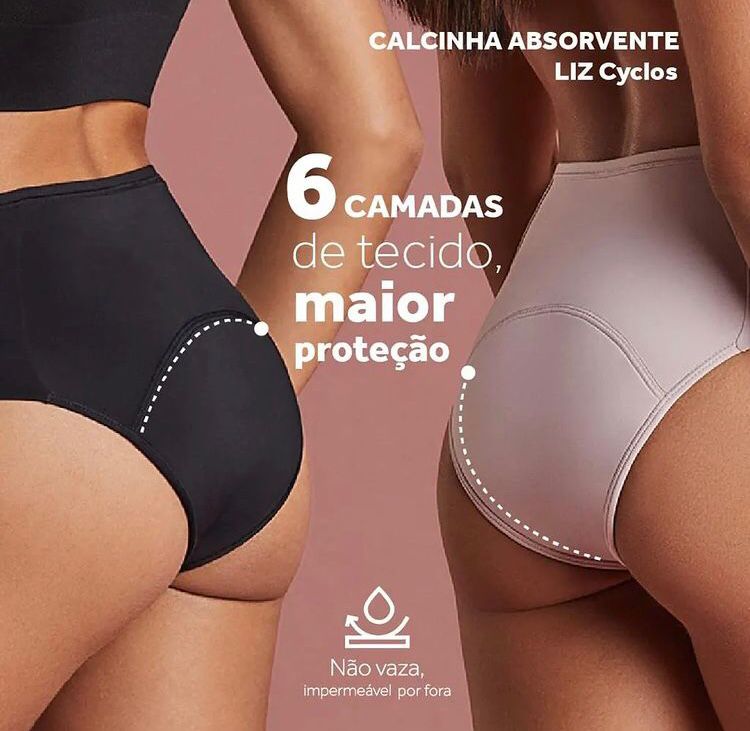 Calcinha Absorvente - DaCidadeShop