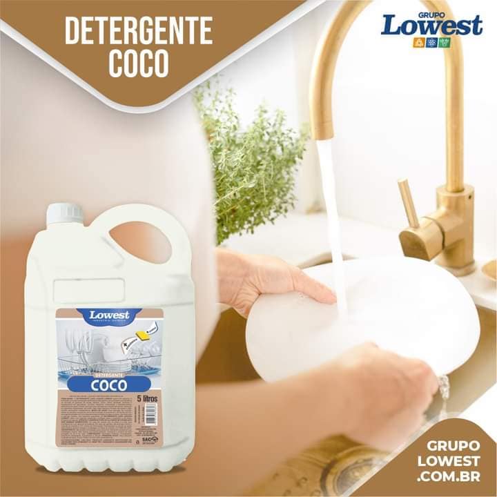 Detergente de coco - DaCidadeShop