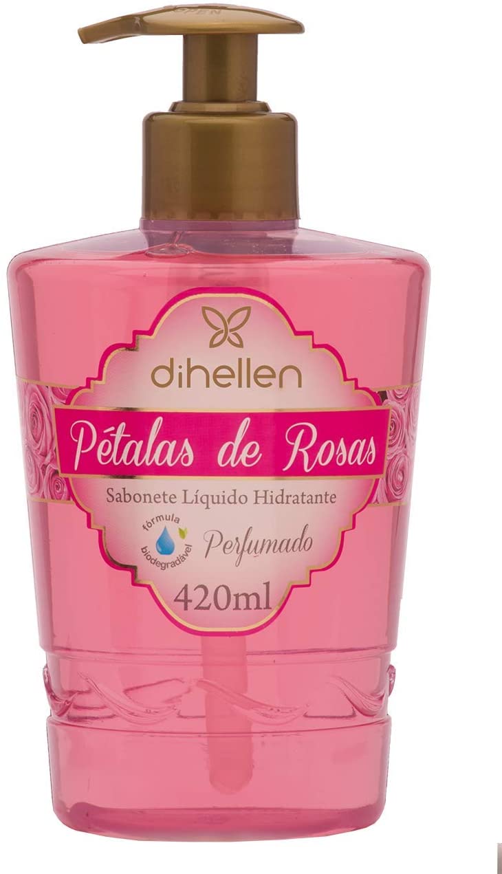 Sabonete Líquido Pétalas de Rosas - DaCidadeShop