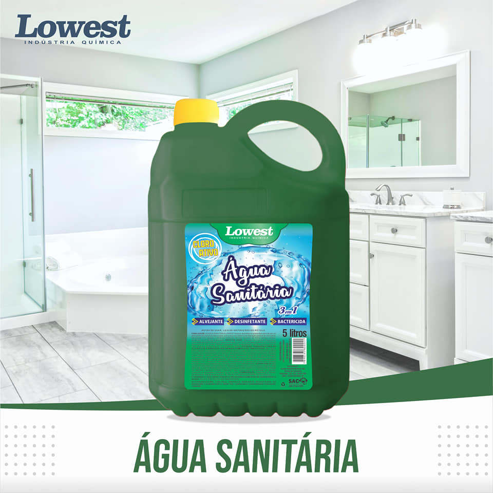 Água sanitária  - DaCidadeShop