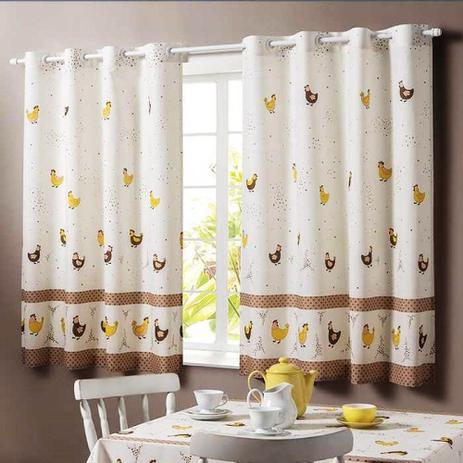 Cortinas de Cozinha  - DaCidadeShop