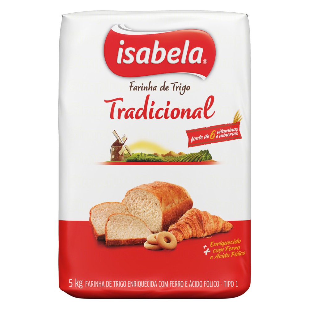 Farinha Isabela Tradicional  - DaCidadeShop