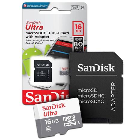 Micro ultra SDHC  - DaCidadeShop