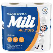 Papel Toalha Mili - DaCidadeShop