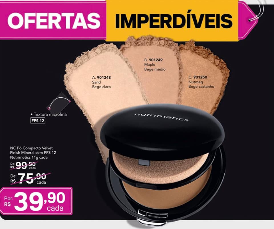 Pó compacto - DaCidadeShop