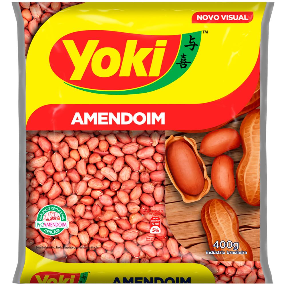 Amendoim Yoki 400 gramas - DaCidadeShop