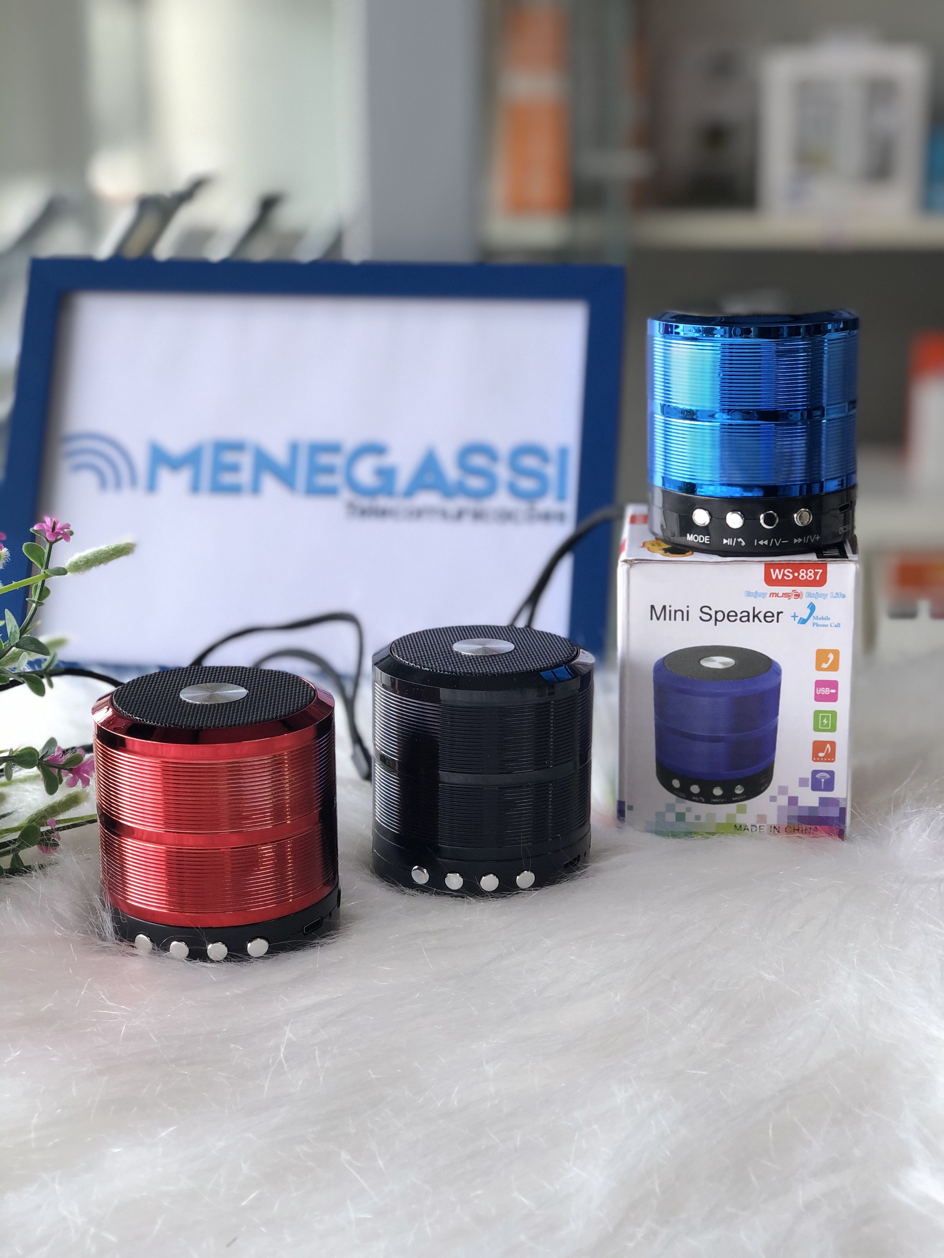 CAIXINHA DE SOM MINI BLUETOOTH - PROMOÇÃO DIA DOS PAIS* - DaCidadeShop