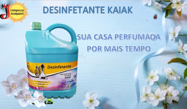 Desinfetante Kaiak  5 Lt - DaCidadeShop
