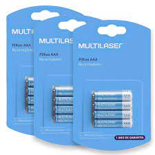 pilhas multilaser aaa - DaCidadeShop