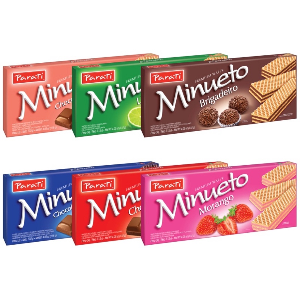 Wafer Minueto Parati - DaCidadeShop