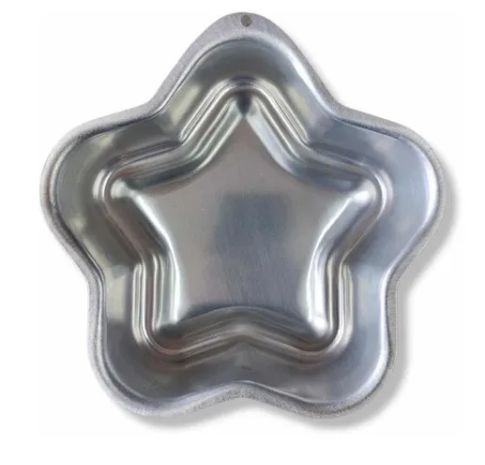 FORMA ESTRELA CAPARROZ 17,5CM - DaCidadeShop