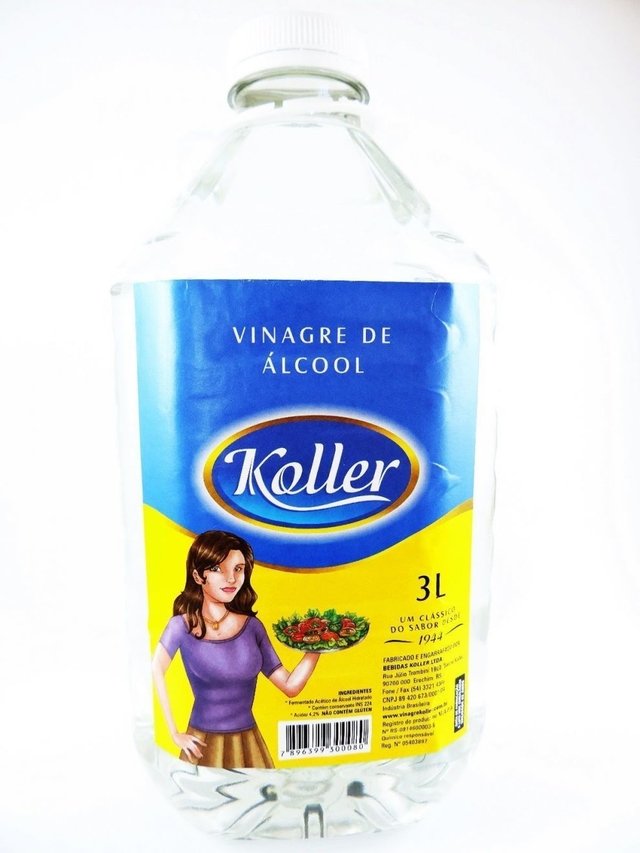 Vinagre Koller 3 litros - DaCidadeShop