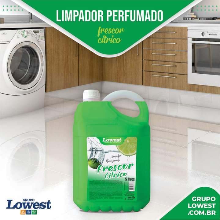 Limpador perfumado cítrico  - DaCidadeShop