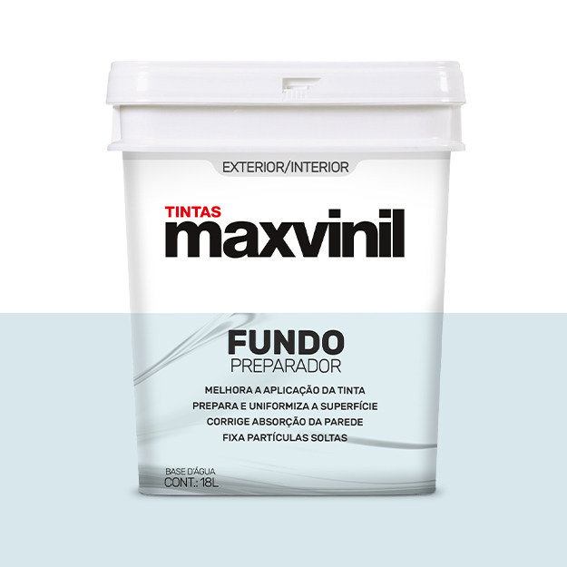 FUNDO PREPARADOR DE PAREDES BASE D'ÁGUA MAXVINIL - DaCidadeShop