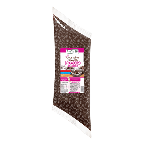RECHEIO E COBERTURA BRIGADEIRO DE COLHER BOM PRINCÍPIO 1,01KG - DaCidadeShop