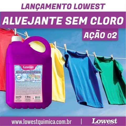 Alvejante sem cloro - DaCidadeShop