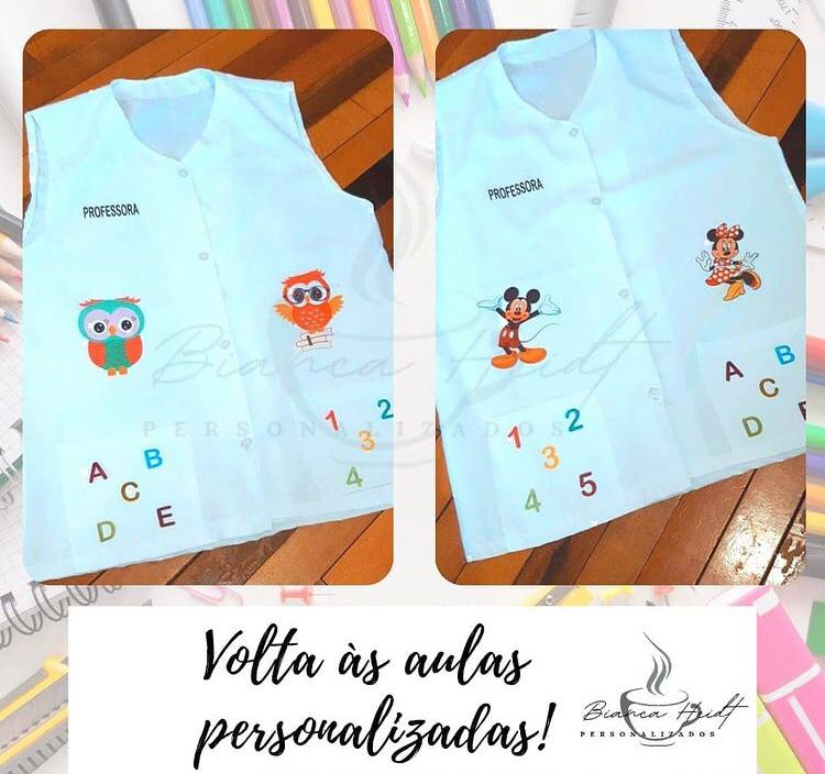 Jaleco personalizado - DaCidadeShop