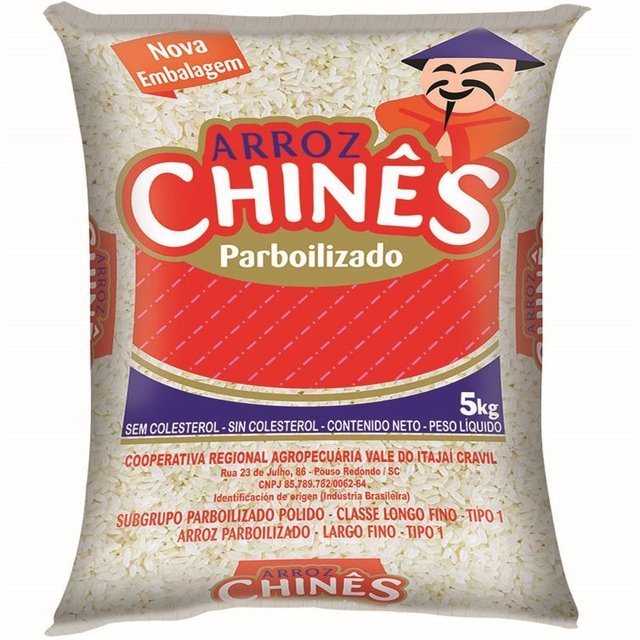 Arroz Chinês 5 kg - DaCidadeShop