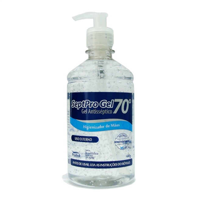 Alcool em gel 70 - DaCidadeShop