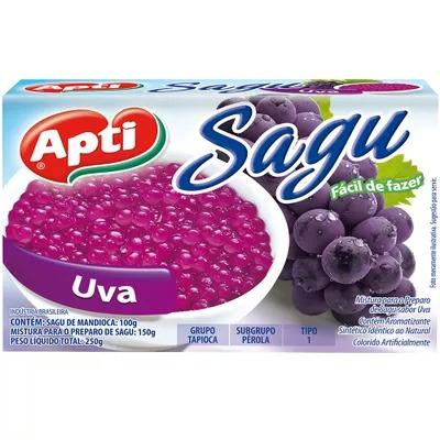 Sagu Apti sabor Uva - DaCidadeShop